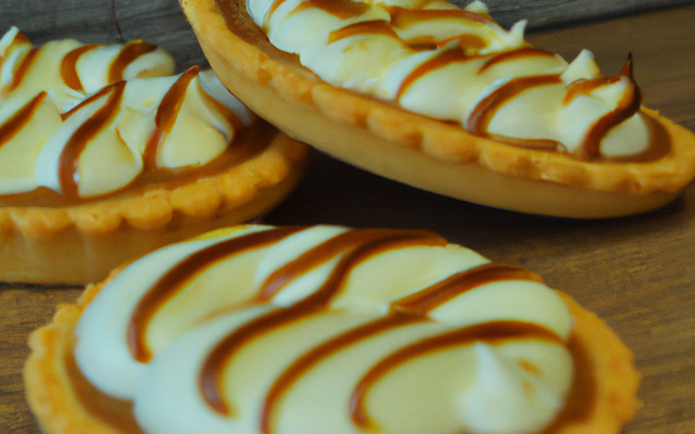 Tartelettes au caramel et au chocolat blanc
