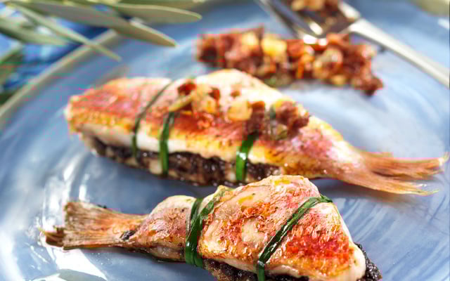 Tapenade en maille de rougets