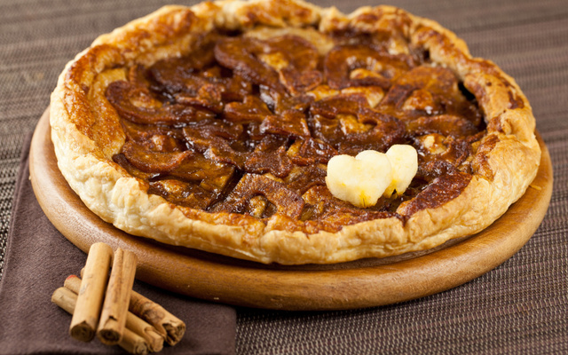 Tarte fine choco-pommes