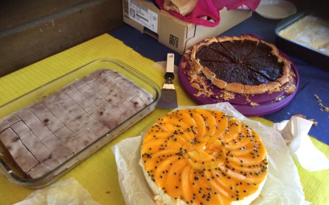 Gâteau aux pépites de chocolat sans œufs