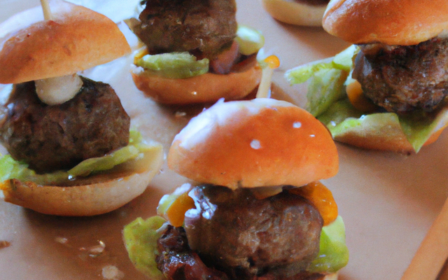 Mini Burgers salés