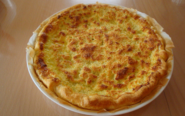 Tarte ananas - noix de coco