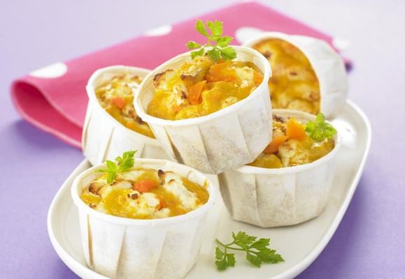 Mini bouchées carottes-cumin