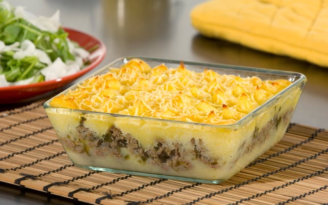 Hachis parmentier à la moutarde