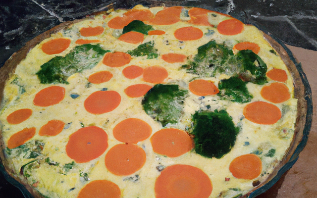 Flan de brocolis, carottes et ricotta