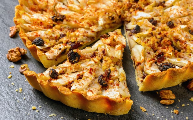 Tarte aux pommes rustique