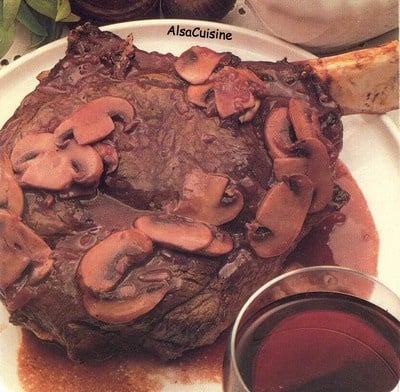 Côte de bœuf vigneron de Côte-Rôtie