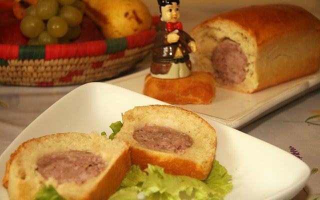 Saucisson lyonnnais brioché