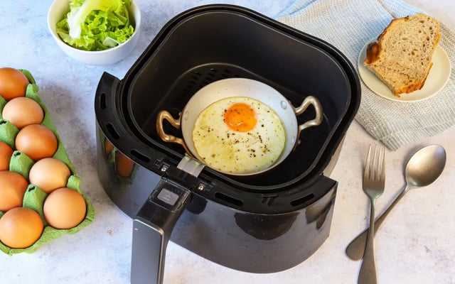 Œuf au plat au Air Fryer