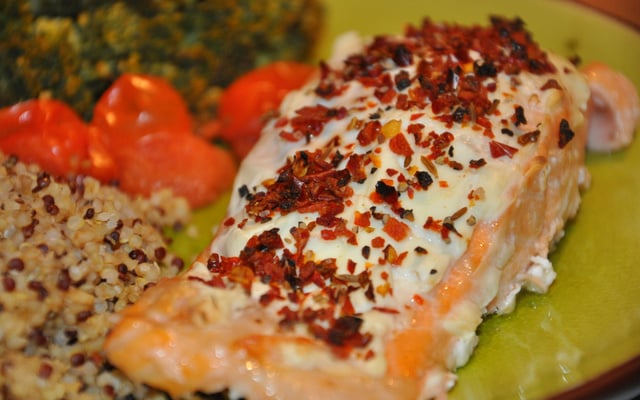 Saumon Rose au Philadelphia & Epices Argentine