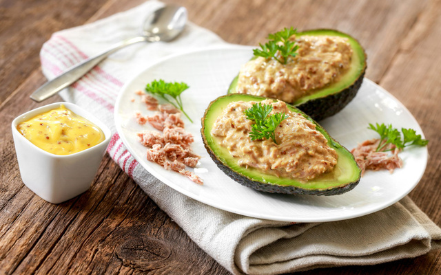 Salade d'avocat au thon