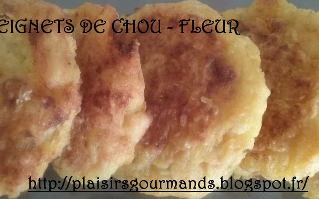 Boulettes de chou-fleur épicé frites