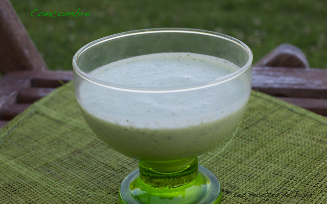 Smoothie au concombre classique