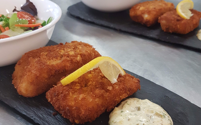Filet de poisson pané