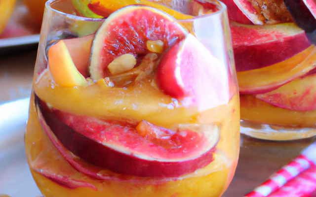 Cocktail de figues et nectarines