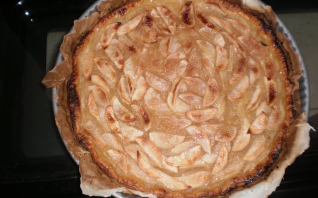 Tarte aux pommes beurre salé