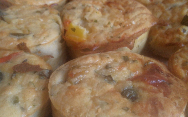 Flans de courgettes express