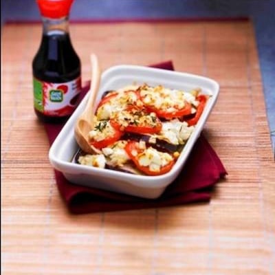 Tian de légumes au miel et au thym