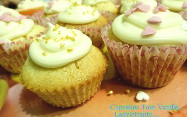Cupcakes tout vanille original