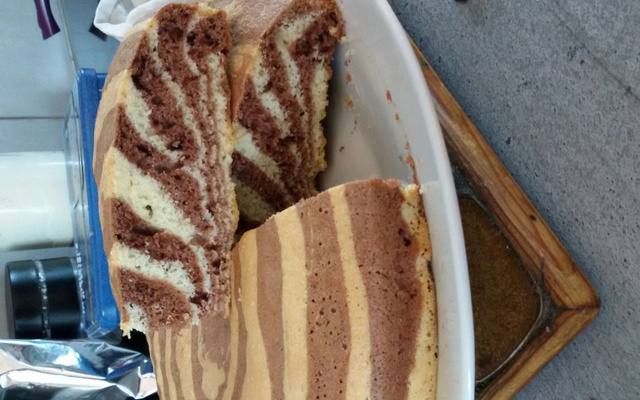 Gâteau zébré