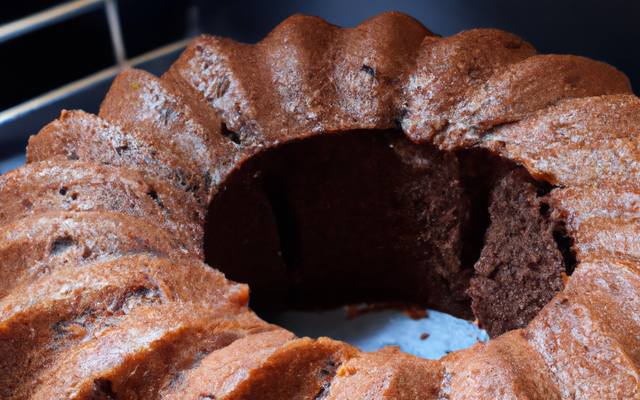 Cake au chocolat en machine a pain