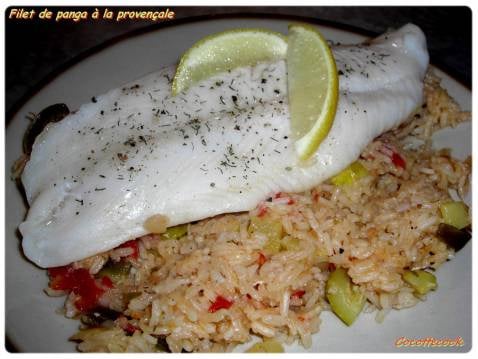 Filets de panga à la provençale