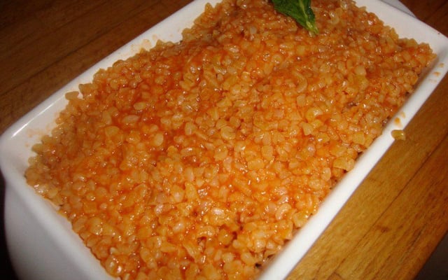Boulghour parmentier (hachis parmentier)