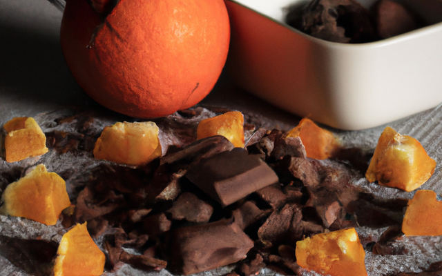 Rochers chocolat lait et zeste d'orange