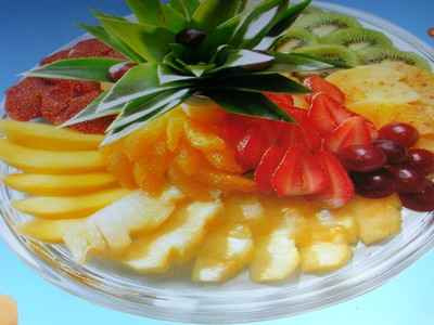 Assiette aux 7 fruits