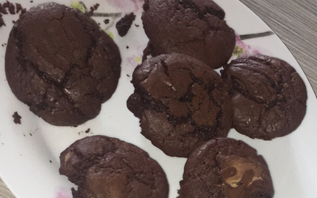 Fondant au chocolat et aux pommes