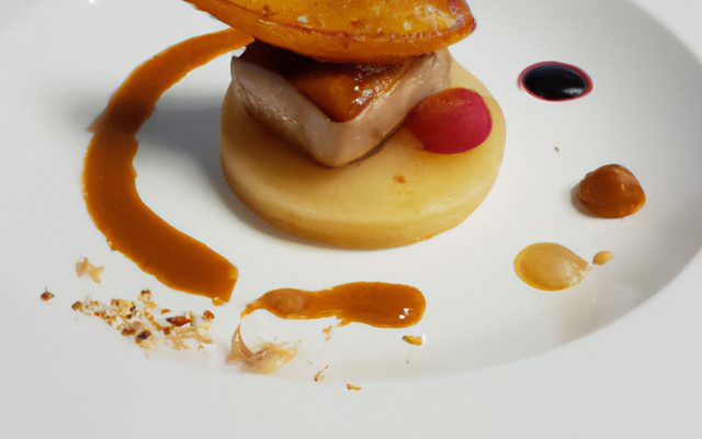 Régal de foie gras sur sa pomme de terre chaude