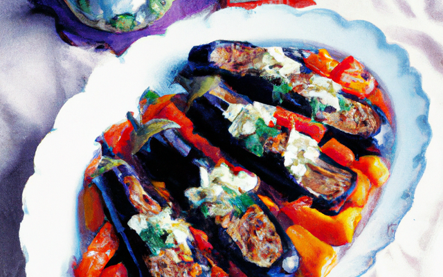 Poivrons et aubergines à l'ancienne