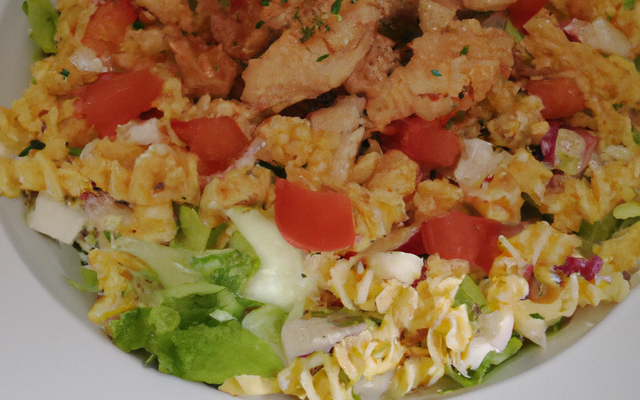 Salade de pâtes au poulet