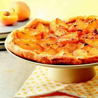 La fine tarte aux abricots