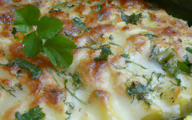Gratin dauphinois aux courgettes