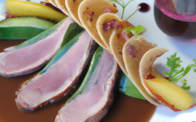 Magretsde Canard faussement Rossini et Jus de Cuisson au Café