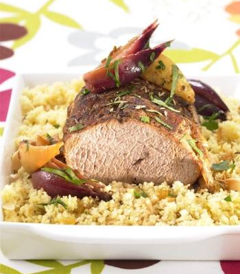 Rôti de veau de pentecôte aux épices