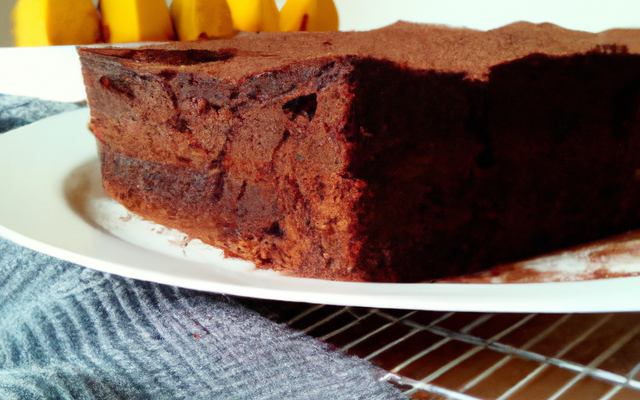 Gâteau de pommes de terre au chocolat