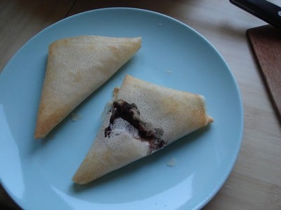 Samoussas choco banane