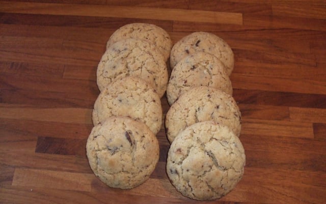 Cookies aux pépites de chocolat noir