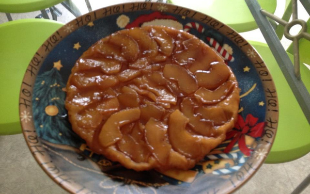 Tarte tatin entièrement maison