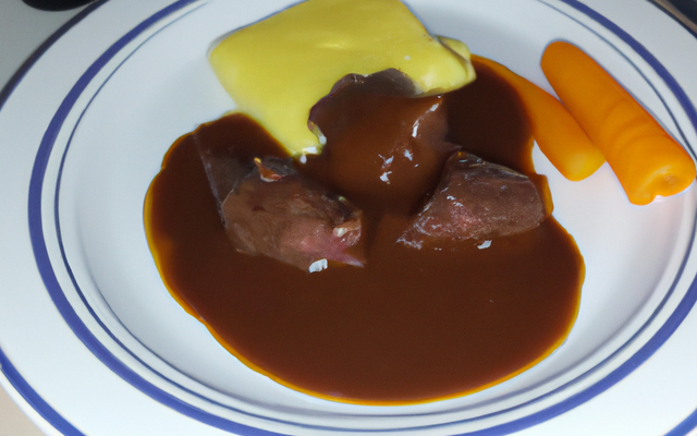 Kangourou sauce grand veneur