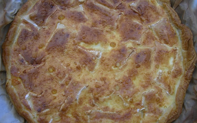 Tarte rapide au camembert