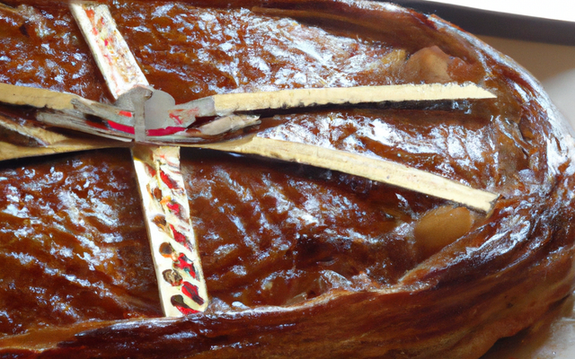 Galette des rois au goût normand