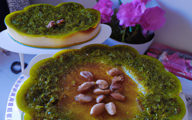 Flans à la pistache ou vanille