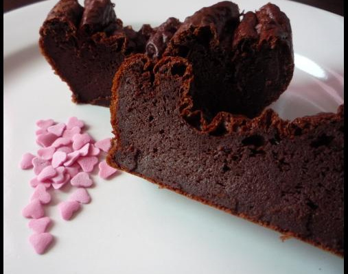 Gâteau au chocolat hyper moelleux.