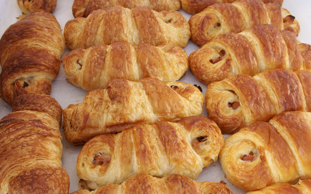 Feuilletés de saumon au Chavroux