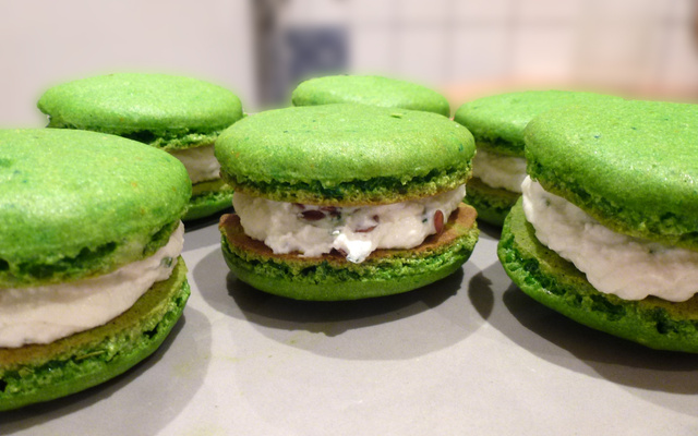 Macaron géant du printemps