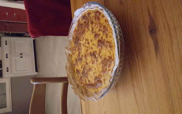 Tarte au Potiron / lardons