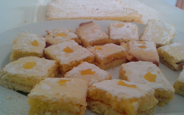Carrés gourmands au citron simplissimes